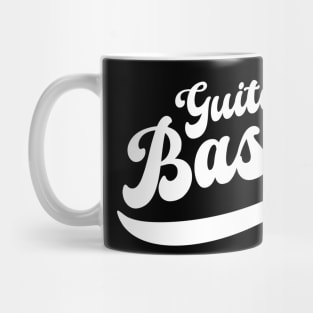 Bass Guitar // White Mug